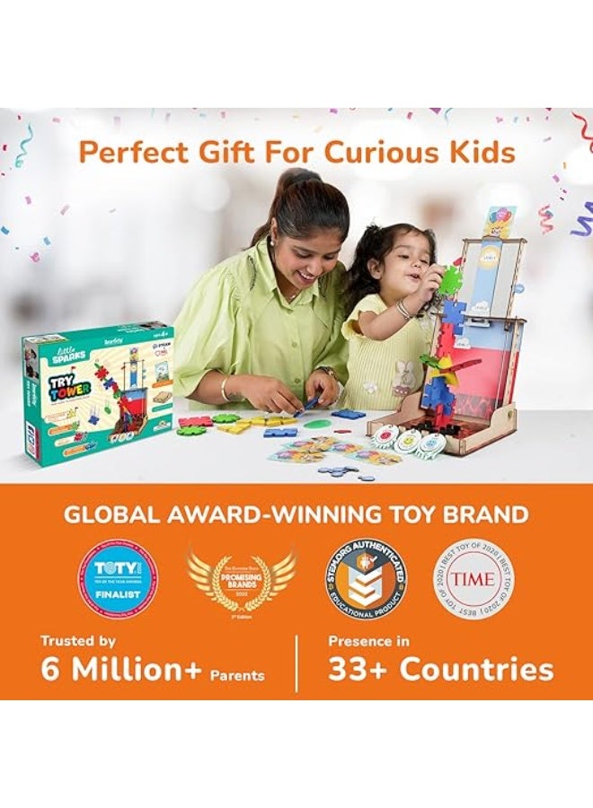 سمارتيفيتي مجموعة بناء الذكاء الاصطناعي الذكية للأطفال من 4 إلى 8 سنوات | لعبة مثالية لتنمية المهارات الاجتماعية والعاطفية المبكرة للأولاد والبنات من عمر 4-5-6-7 سنوات | لعبة أنشطة تعليمية | من صنع خريجي معهد IIT دلهي، متعددة الألوان - Image 5